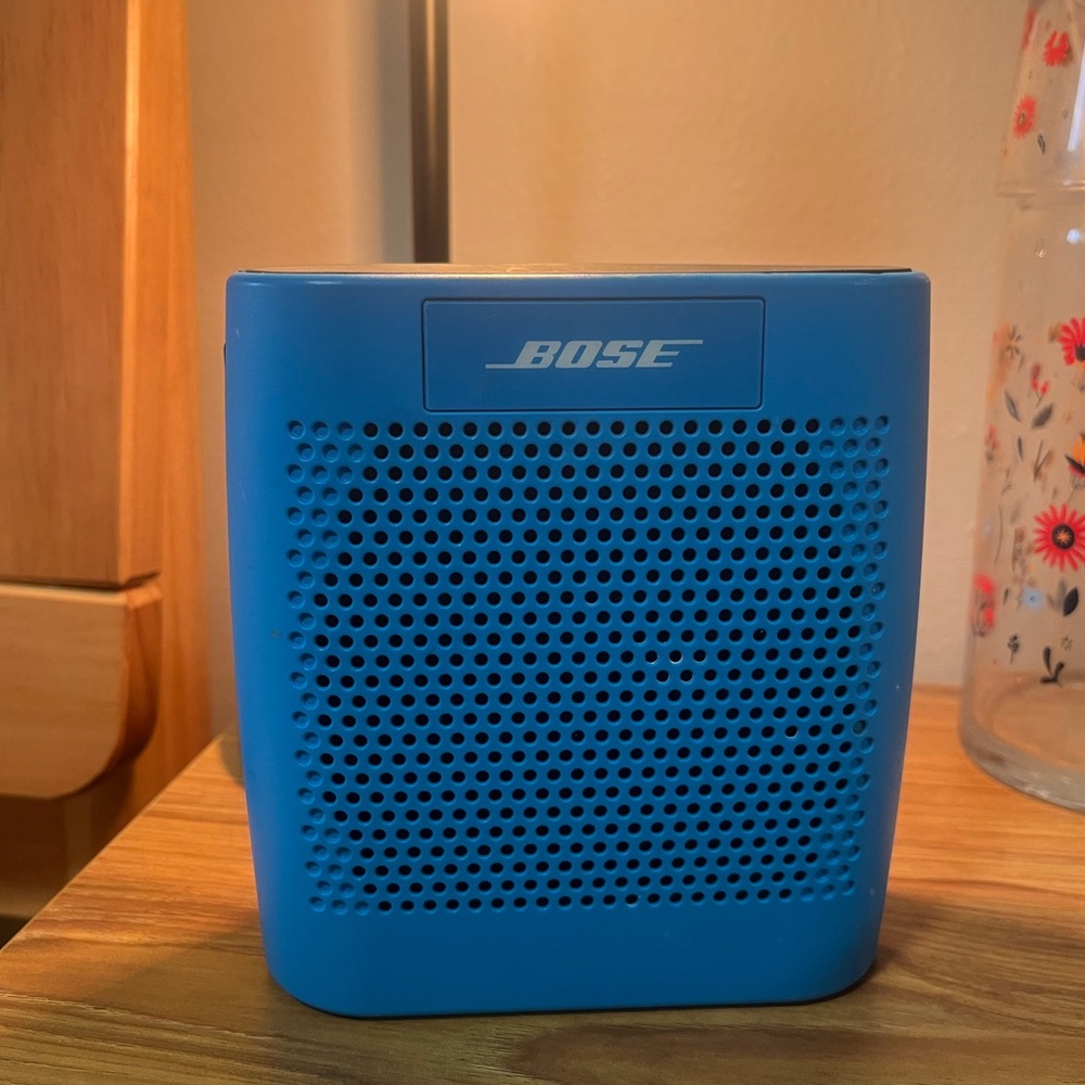 Bose Blue Portable Bluetooth Speaker
